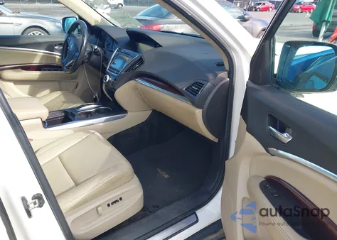 2016 Acura Mdx Technology Acurawatch Plus Packages/Technology Package from USA, damaged, VIN 5FRYD3H42GB021832